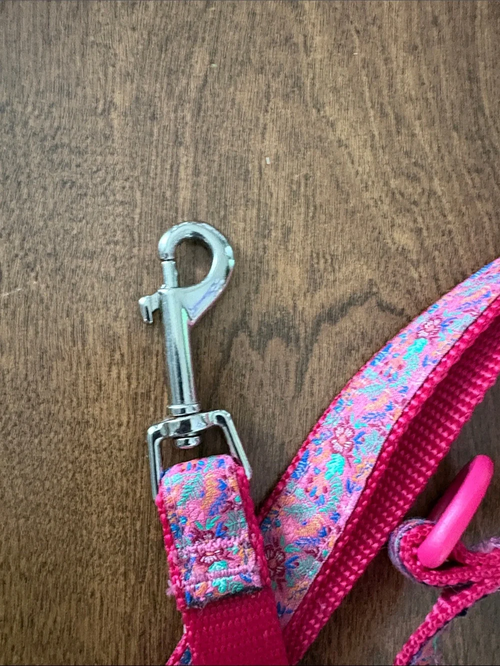 RC Pets Pink Floral Dog Leash and Collar Set